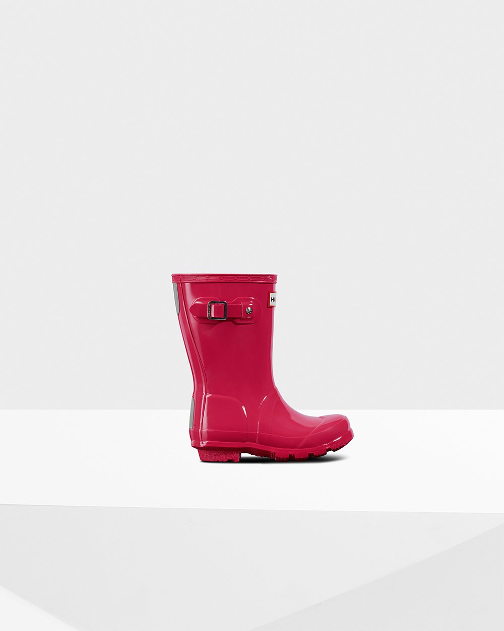 Bottes de Pluie Hunter Original Petits Gloss Enfant Rose NJMGSBQ-10